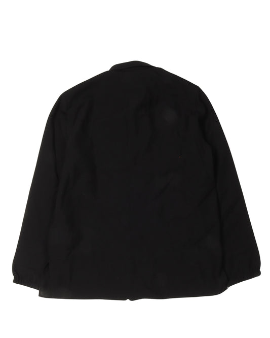 Mohair Blend Zip-Up Blouson