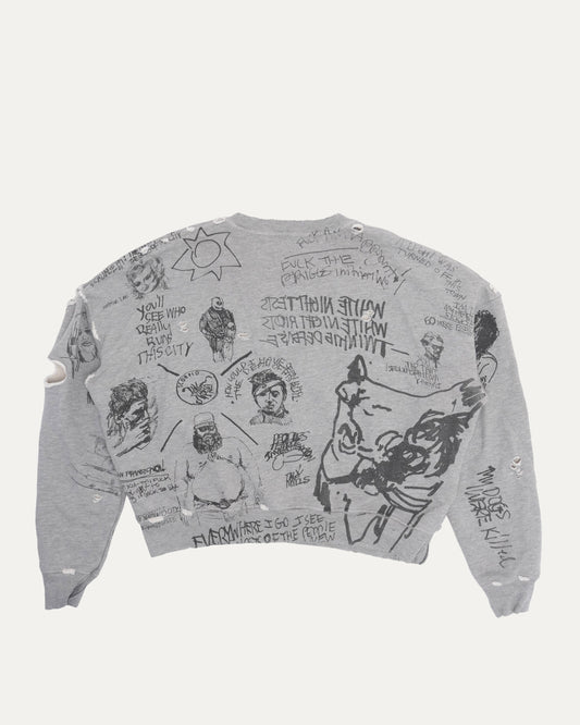 Pumping Iron Crewneck Sweatshirt