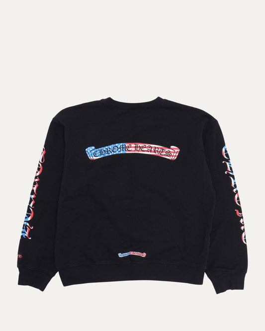 Matty Boy US Flag Scroll Logo Crewneck Sweatshirt