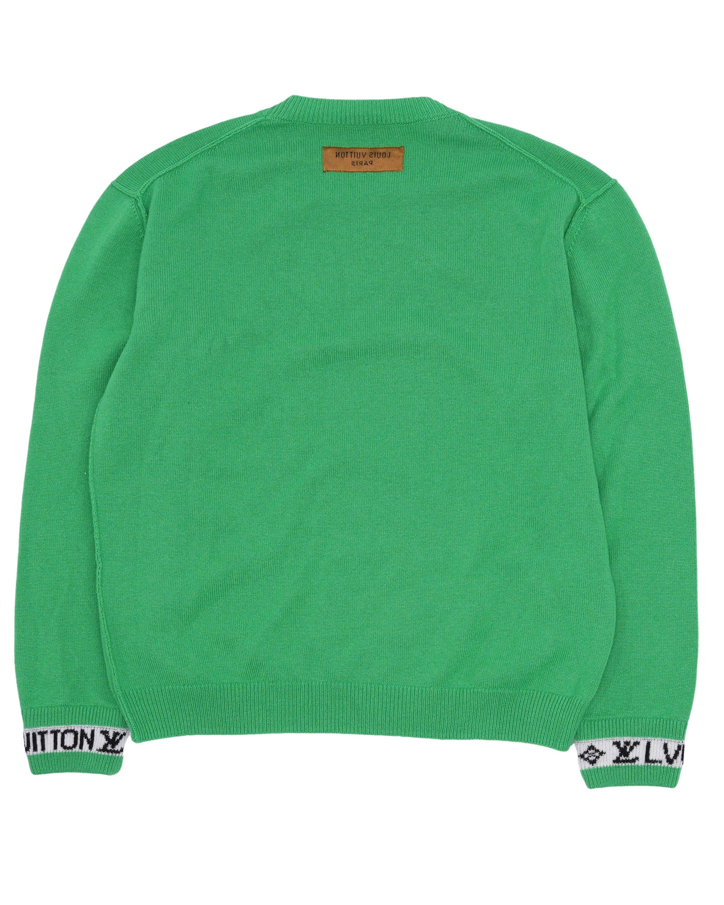 Cuffs Cashmere Crewneck Sweater