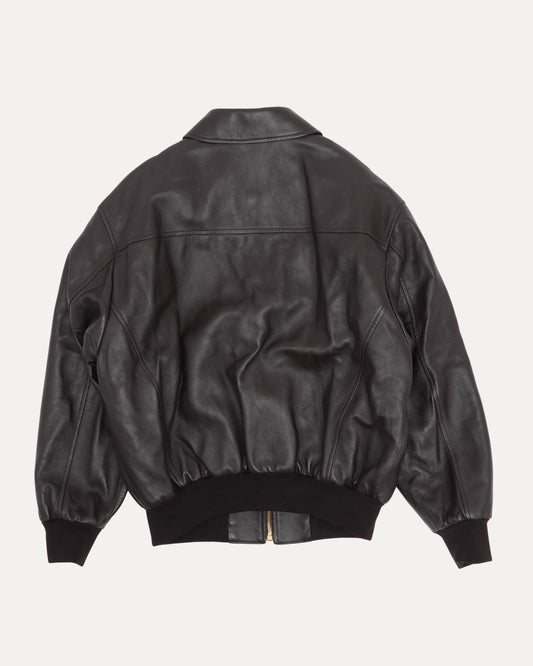 Loose Aviator Blouson Jacket