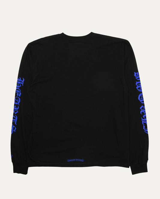 Neck Logo Long Sleeve Pocket T-Shirt
