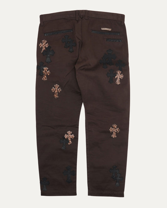 Cross Patch Chino Pants