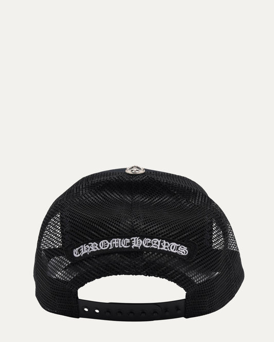 Pony Hair Cross Patch Trucker Hat