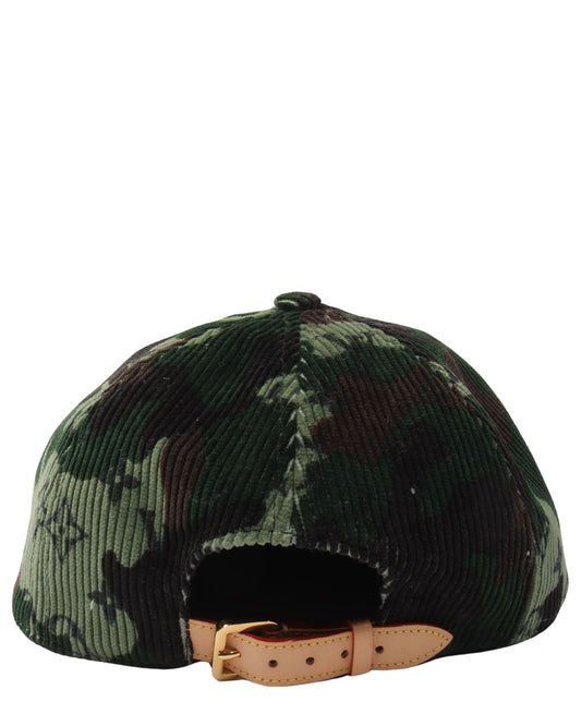 Corduroy Monogram Hat