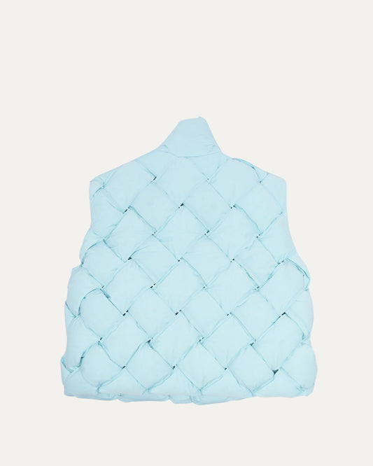 Intrecciato Puffer Vest