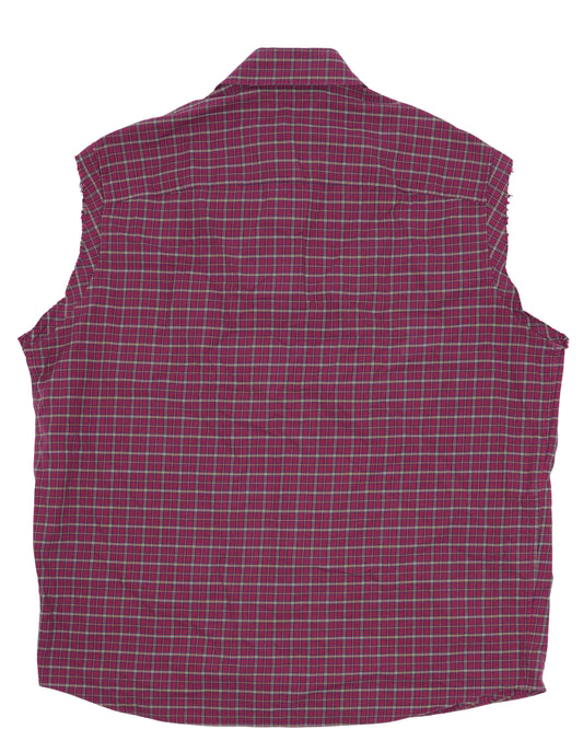 The North Face Plaid Sleeveless Shirt