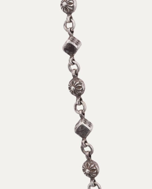 Dice and Plus Ball Necklace