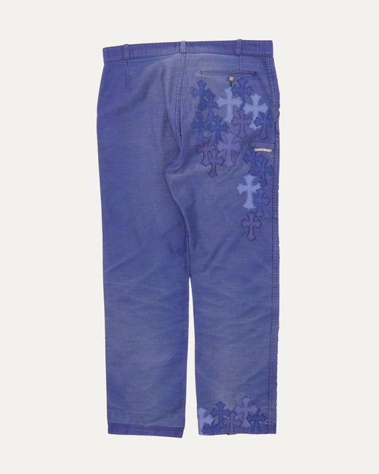 Cross Patch Bleu de Travail French Work Pants
