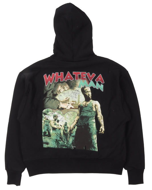 Reworked Vintage Red Man Muddy Waters Hoodie