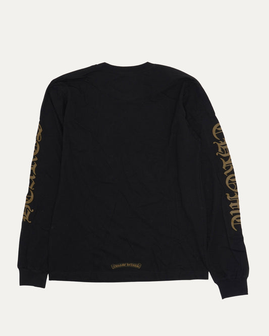 Neck Logo Long Sleeve T-Shirt