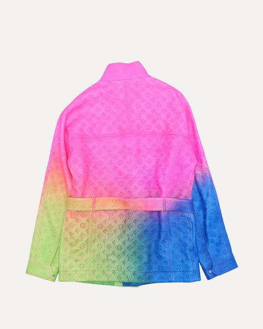 Illusion Monogram Leather Jacket