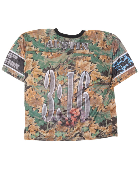 WWF Stone Cold Steve Austin Camouflage Jersey