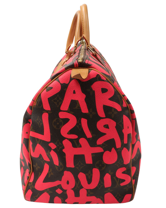 Stephen Sprouse Graffiti Monogram Keepall