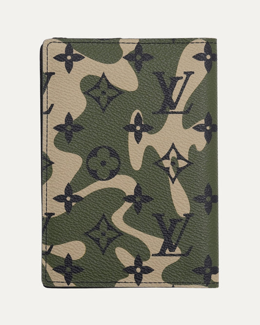 Takashi Murakami Mongramouflage Passport Cover