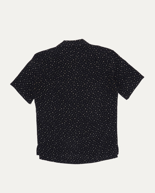 Silk Dot Pattern Shirt