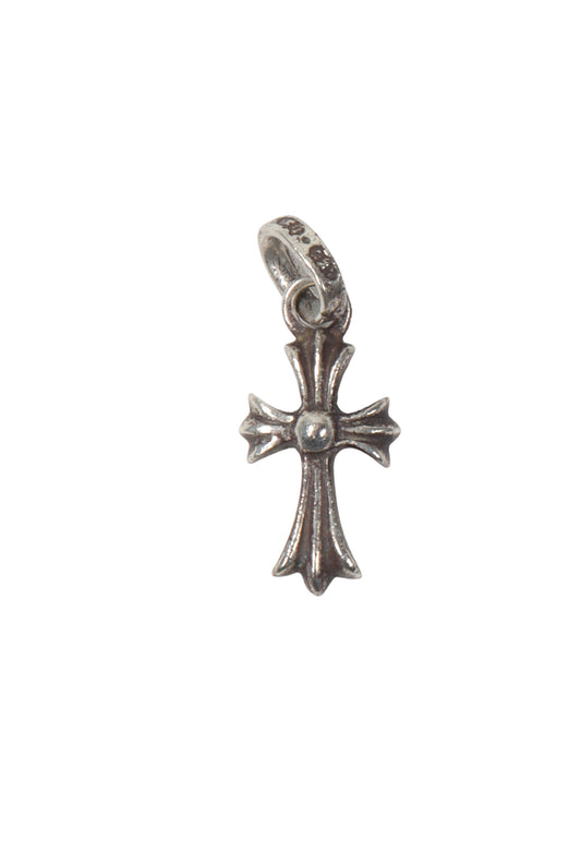 Baby Fat Pink Sapphire Cross Charm