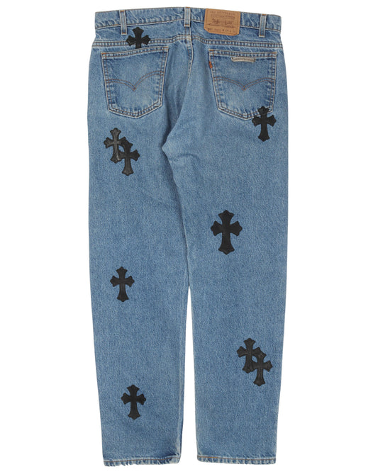 Levi's Leather Cross Jeans