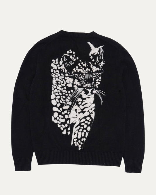 Raymond Pettibon Leopard Sweater