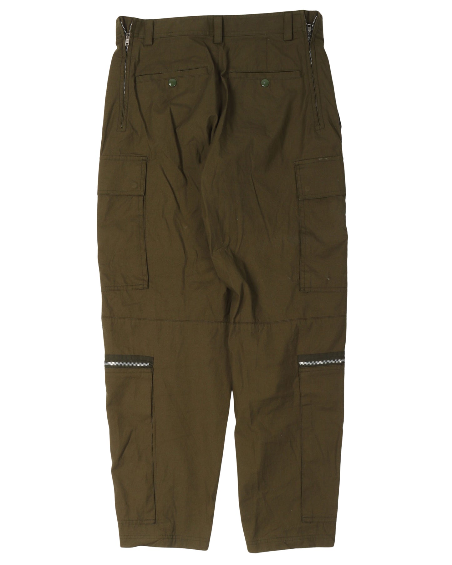 Zipper Cargo Pants