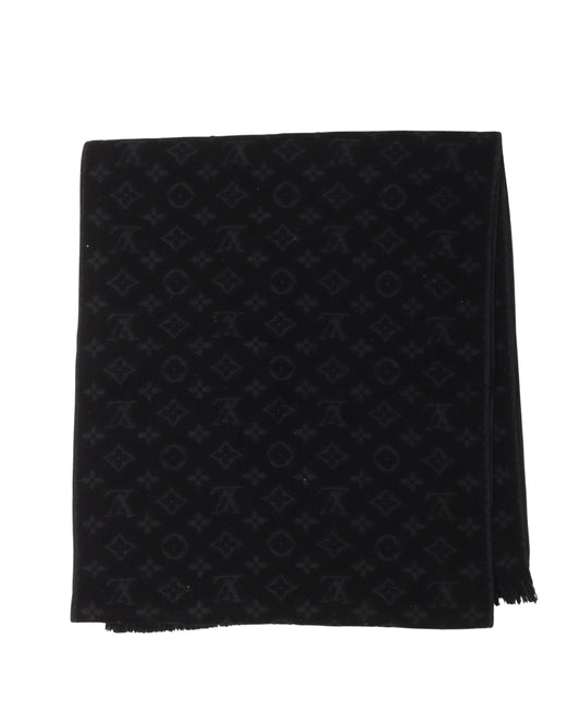 Tonal Monogram Scarf