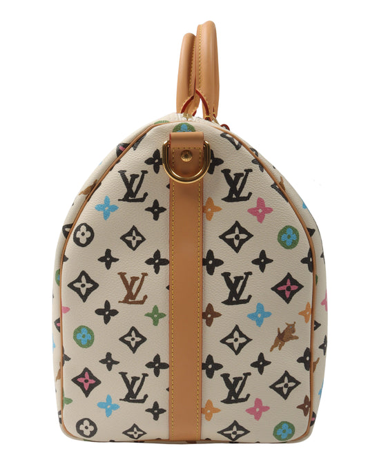 Tyler, the Creator Keepall Bandouliere 45 Vanilla Craggy Monogram