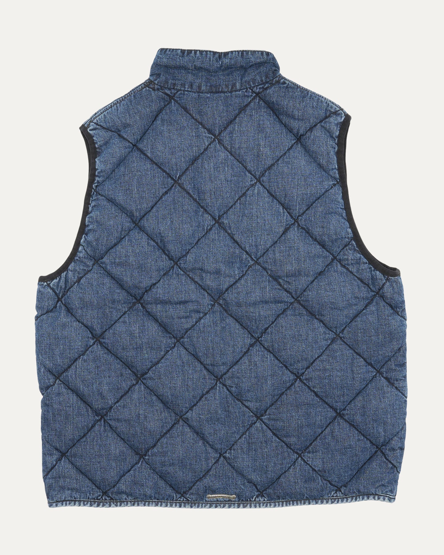 Teenage Kicks Quilted Denim Vest