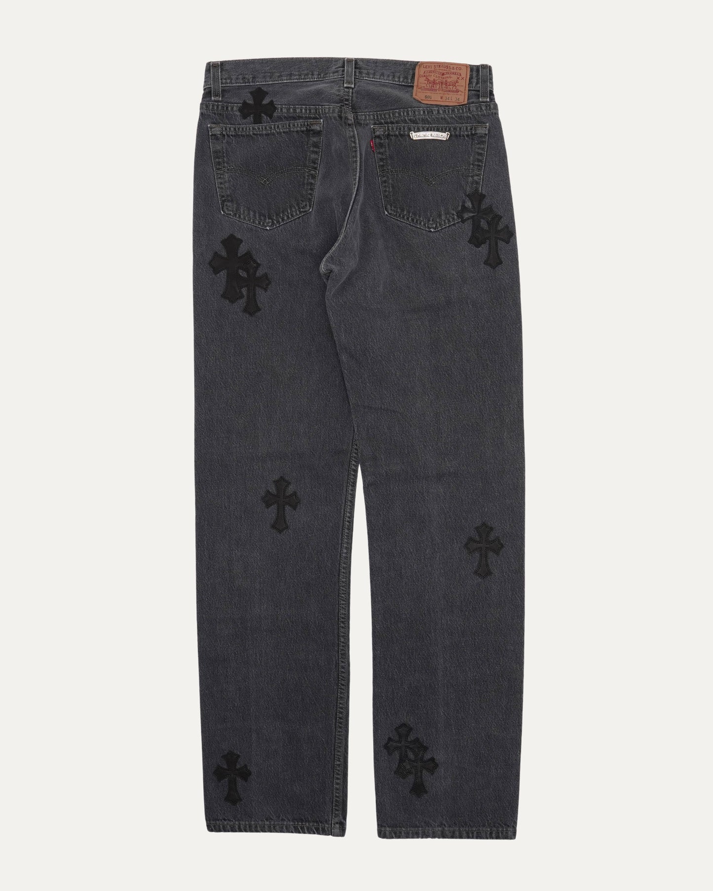 Levi's 501 Cross Patch Jeans