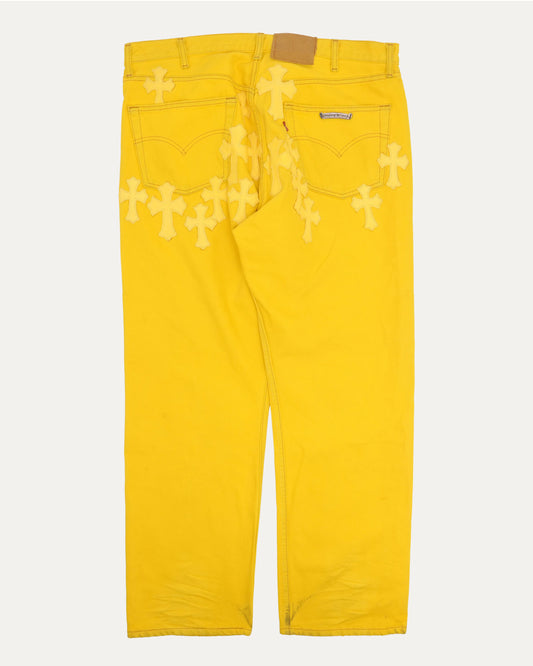 Paris Exclusive Levi's 501 Cross Patch Jeans