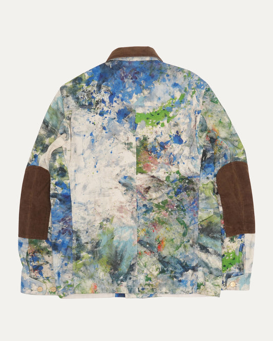 Painted Carhartt Chore Coat