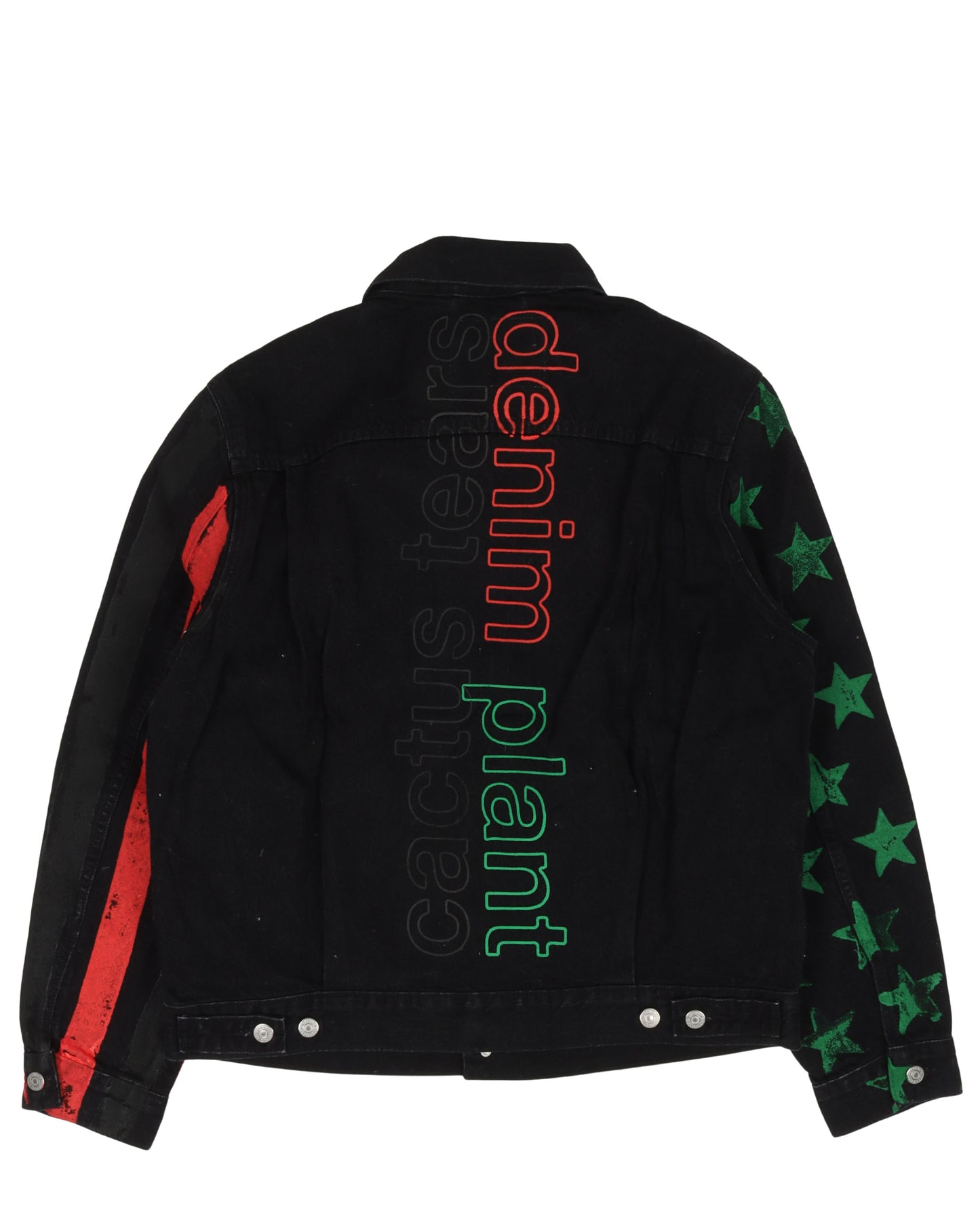 Cactus Plant Flea Market Levi's Cotton Wreath Denim Jacket