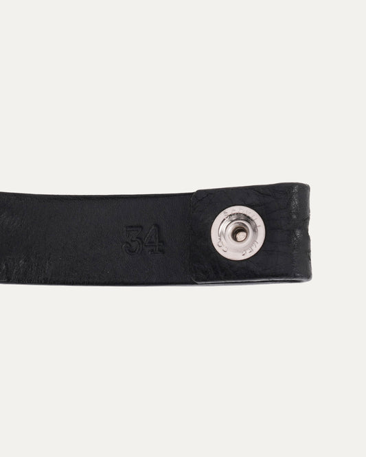 Vine Dagger Stud Thin Belt Strap