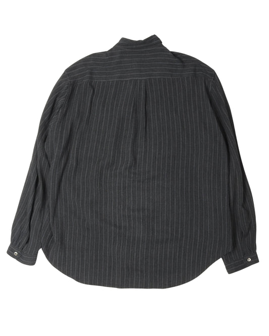 Y's For Men Double Pocket Striped Shirt