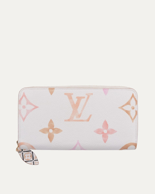 Spring in the City Monogram Zippy Wallet
