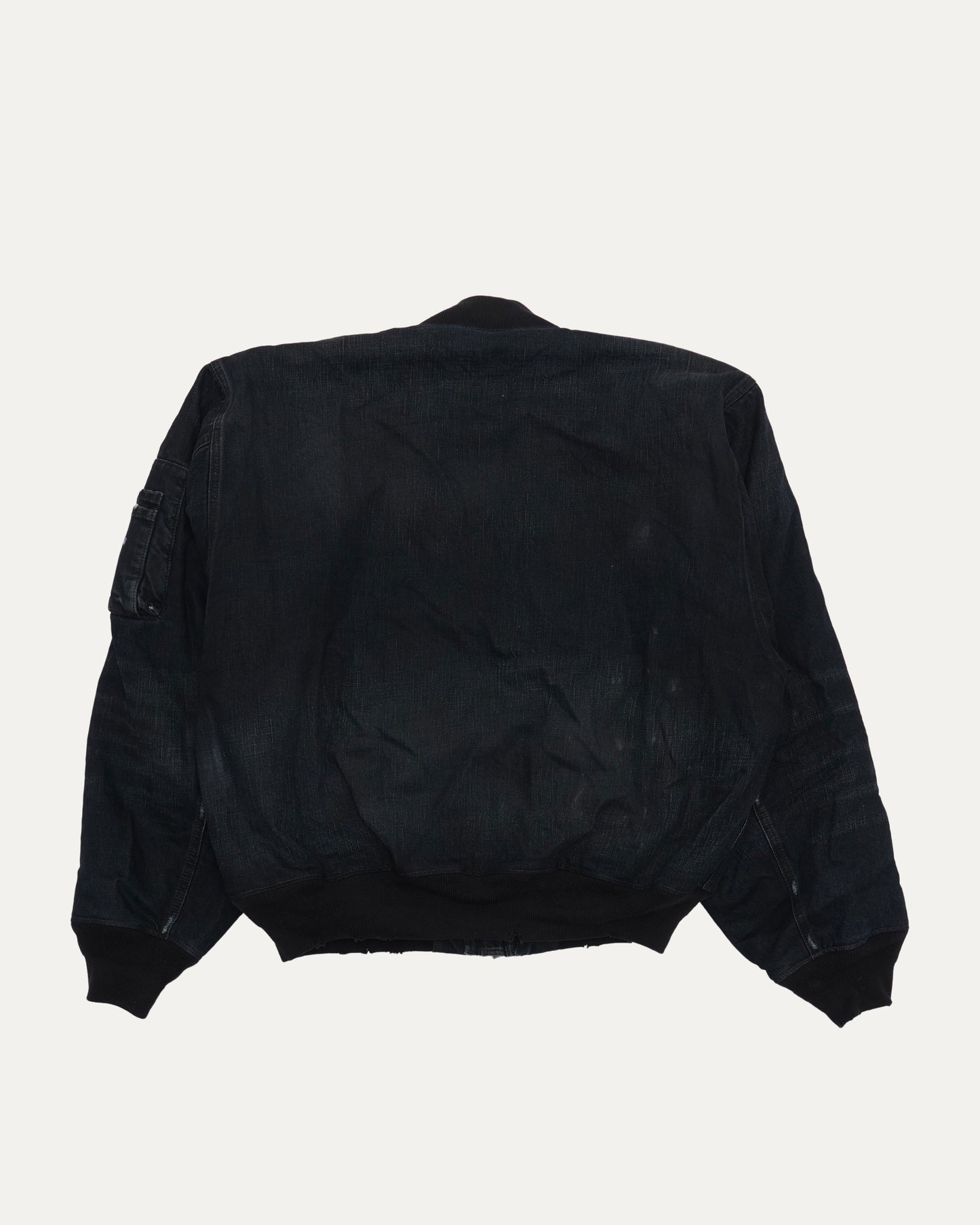 Denim Bomber Jacket