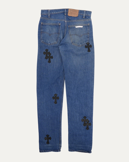 Levi's 505 Cross Patch Jeans