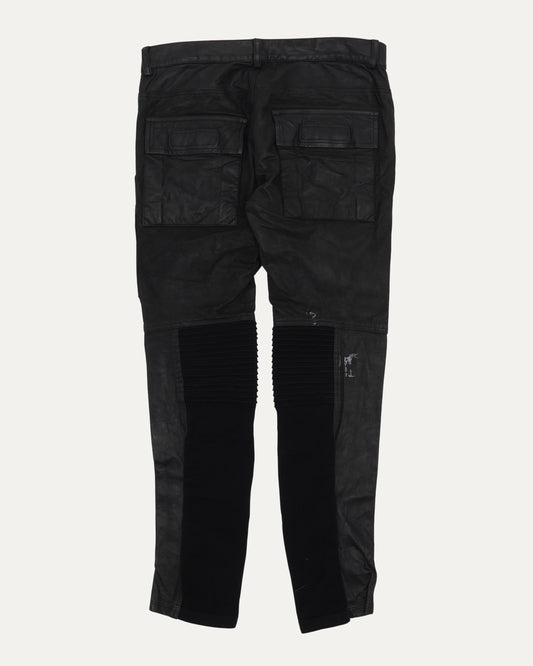 Leather Memphis Jeans