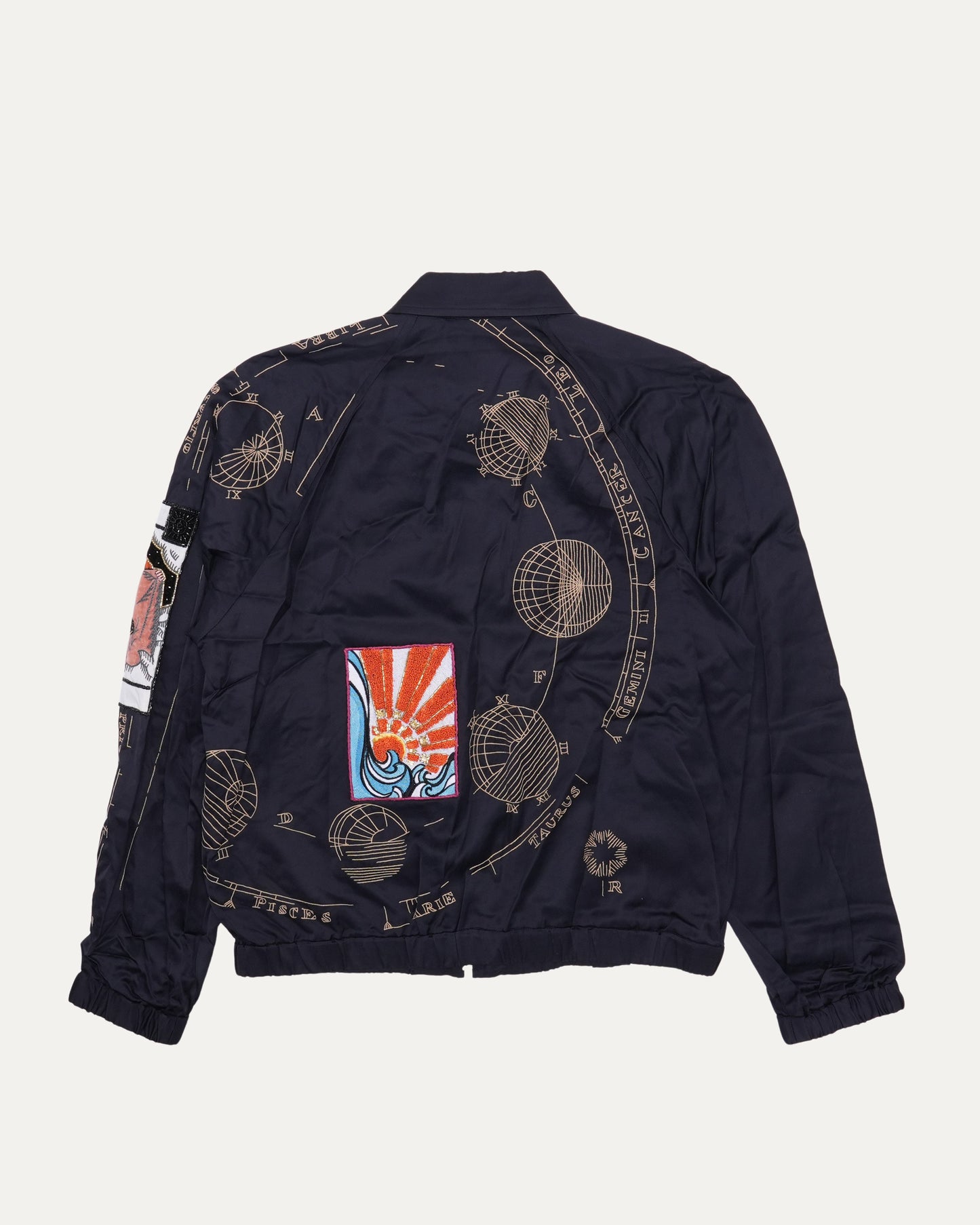 Campden Embroidered Track Jacket