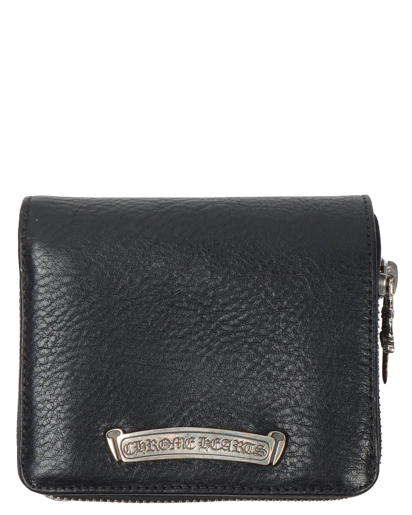 Leather Bifold Zipper Wallet