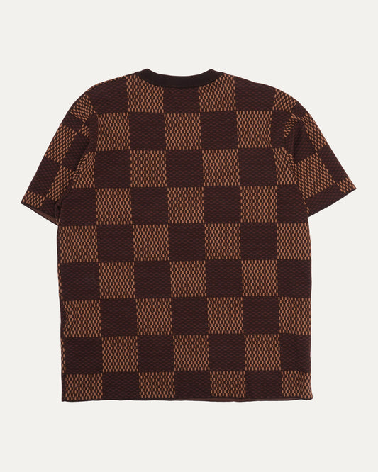 Rhinestone Damier T-Shirt