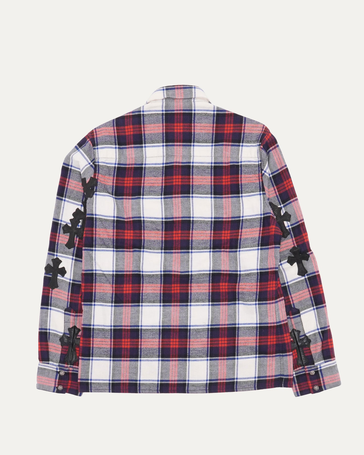Cross Patch Loose Ends Western Flannel Shirt