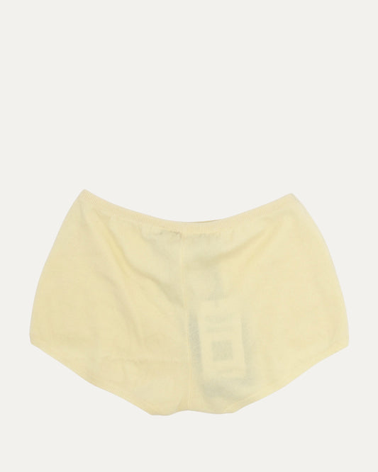 Beaded Knit Micro Shorts