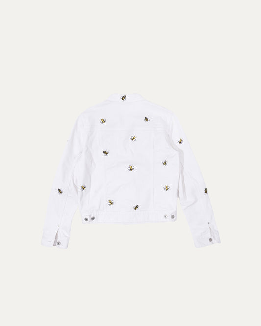 KAWS Bee Embroidery Denim Jacket
