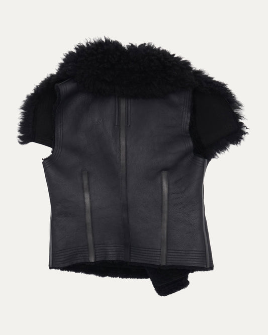 FW16 Mastodon Shearling Leather Vest