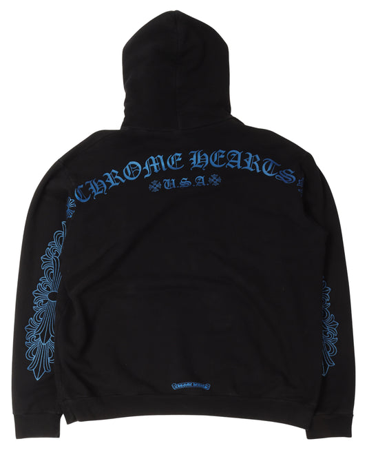 Friends & Family Blue Logo Hoodie