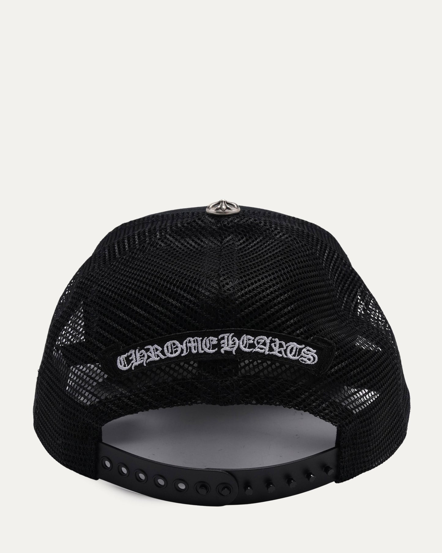 Camouflage Cemetery Cross Patch Trucker Hat