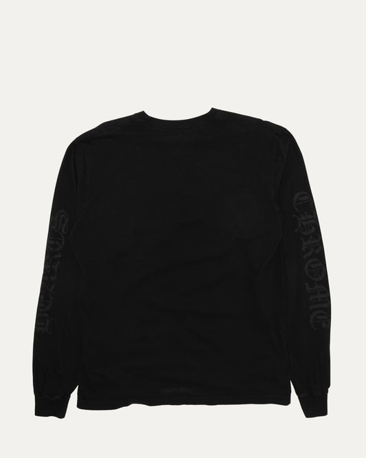 Tonal Neck Logo Long Sleeve Pocket T-Shirt