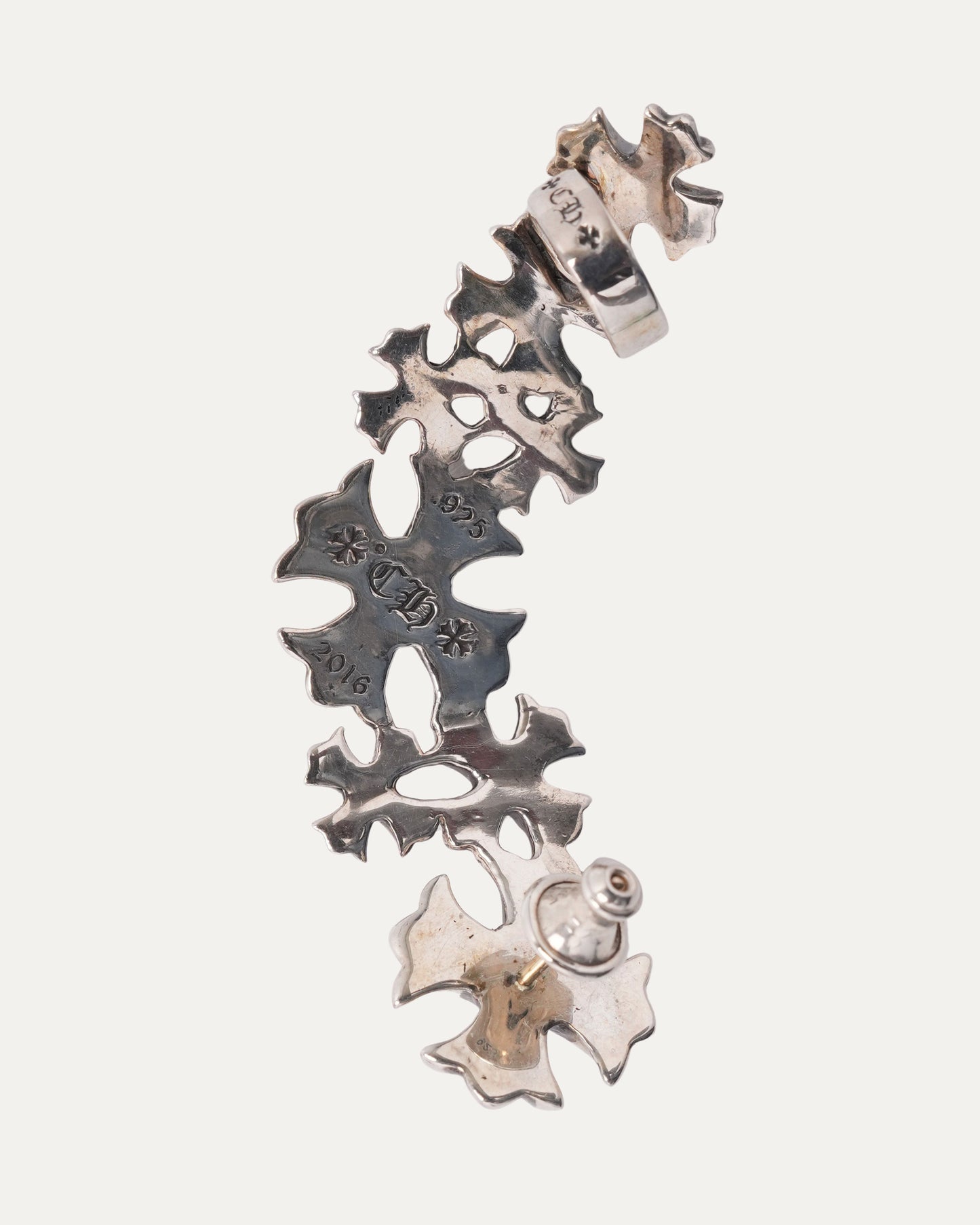 Plus Cross Cuff Earring