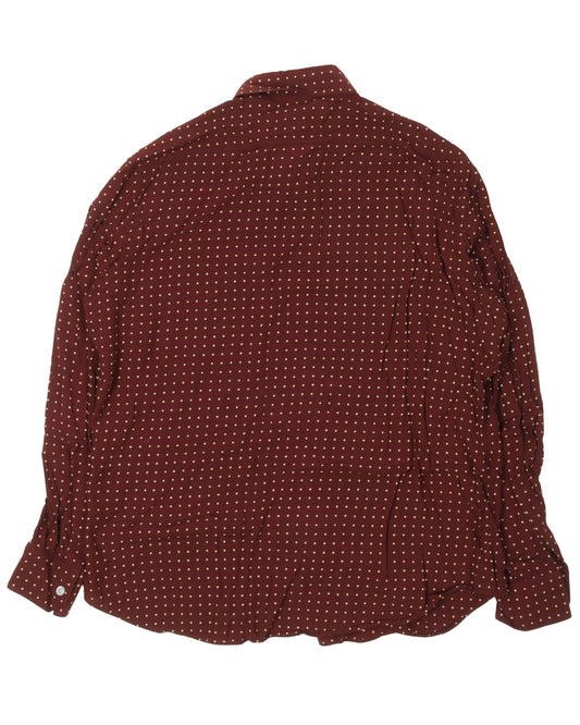 Dotted Button Up Shirt
