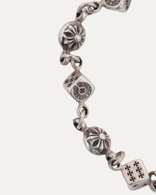 Dice and Plus Ball Bracelet